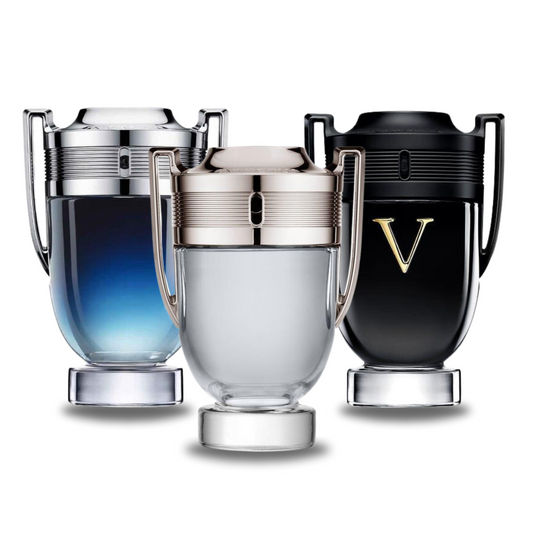 Combinaison de 3 parfums INVICTUS LEGEND, INVICTUS et INVICTUS VICTORY 100 ml